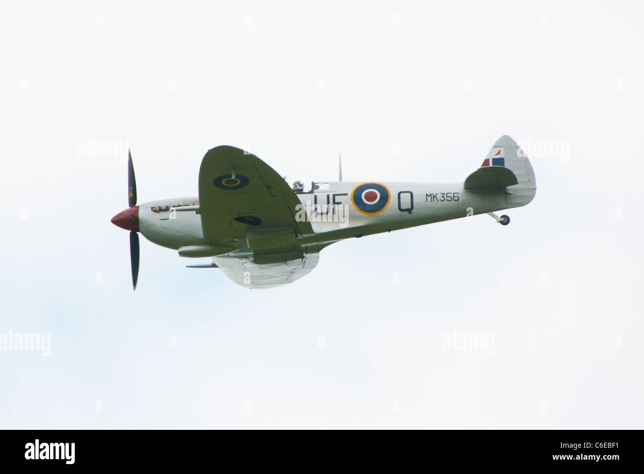 Spitfire MK356 (Mk LFIXe) Stockfoto