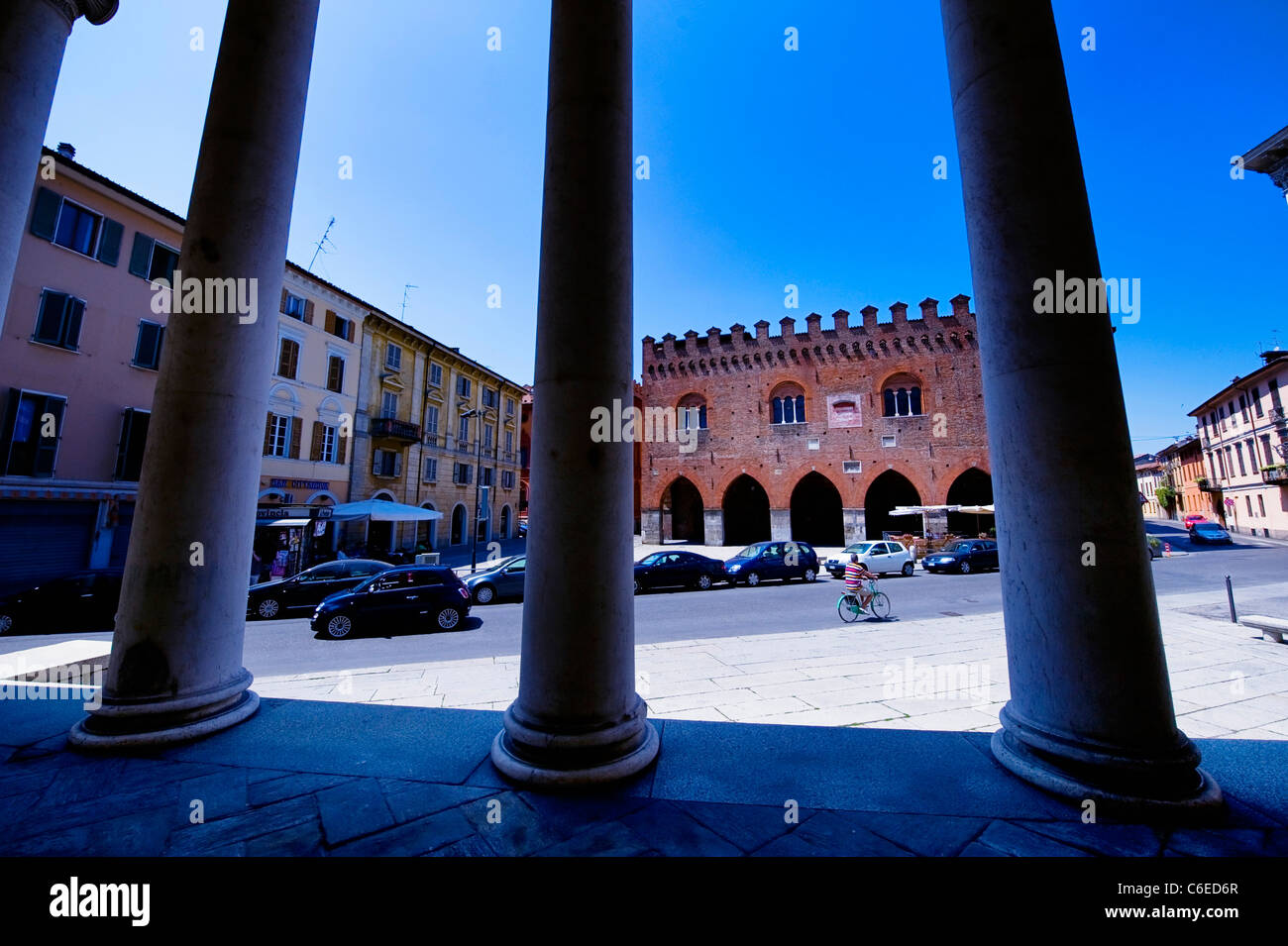 Cittanova Palast in Cremona, Italien Stockfoto