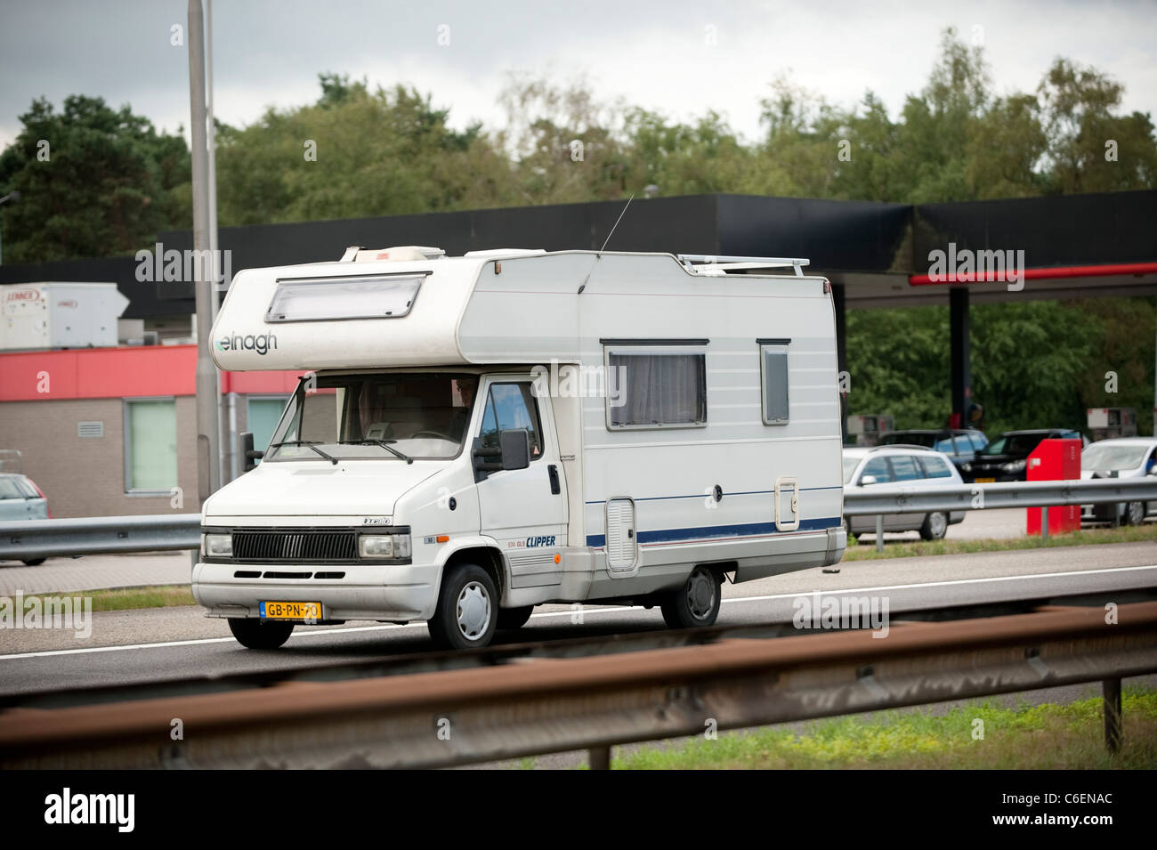 Wohnmobil Motorhome Ede Holland Niederlande Europa Stockfoto