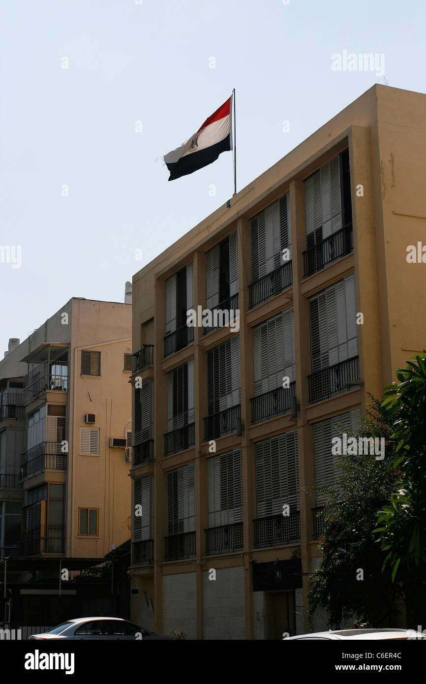 Die Residenz der ägyptischen Botschaft in Tel Aviv, Israel Stockfotografie  - Alamy