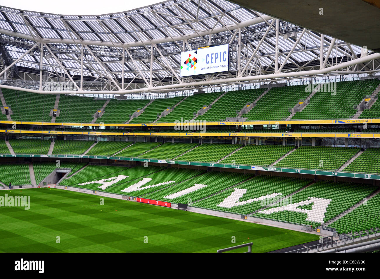 Lansdowne Road, Aviva Stadium, Dublin, Irland Stockfoto