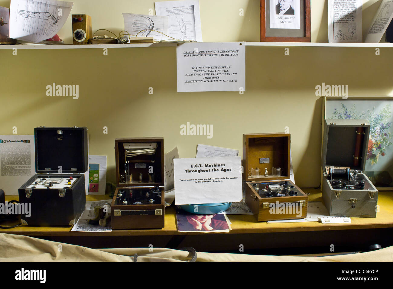 Glenside Krankenhaus Museum des Geistes Stockfoto