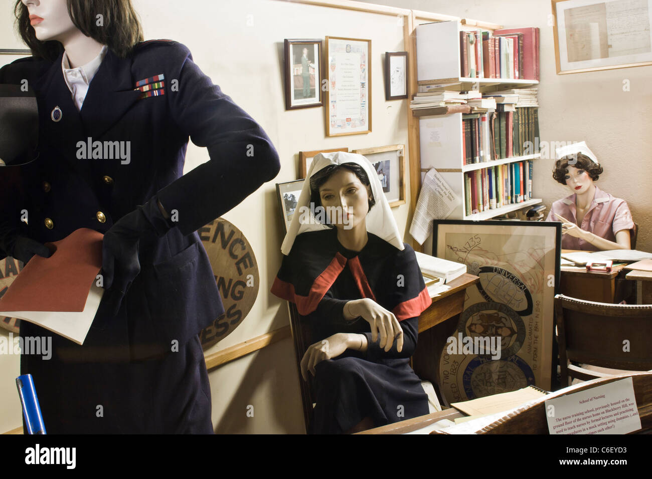 Glenside Krankenhaus Museum des Geistes Stockfoto