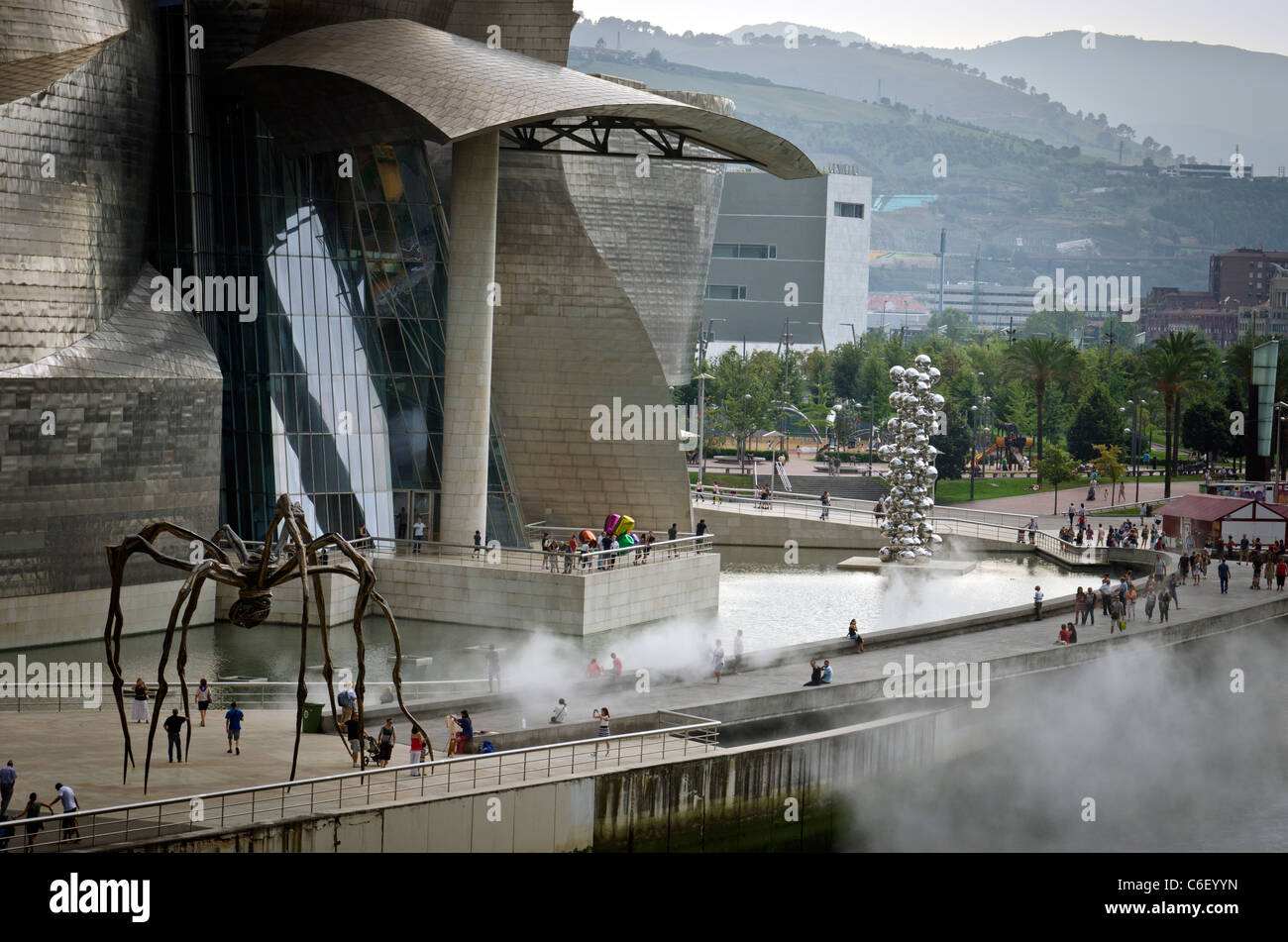 Guggenheim Museum, Bilbao, das baskische Land, Spanien Stockfoto