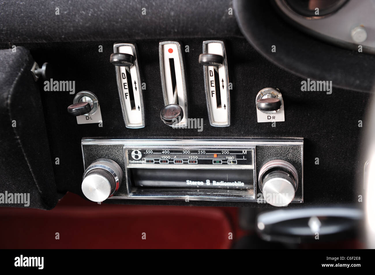 1972-Ferrari Dino 246 GT Trainer-Arbeit von Pininfarina Stockfoto