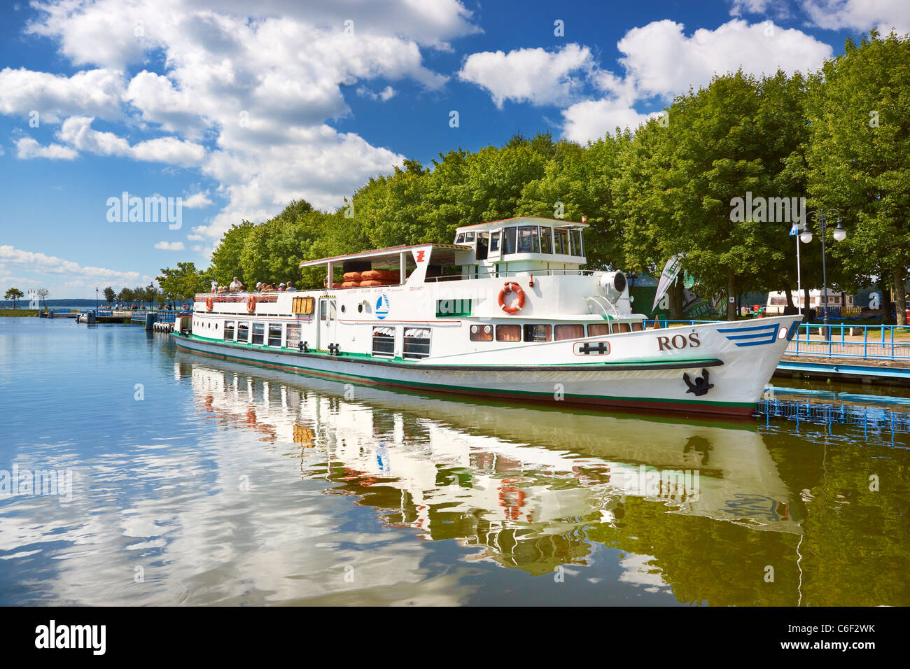 Gizycko, Masuren, Polen, Europa Stockfoto