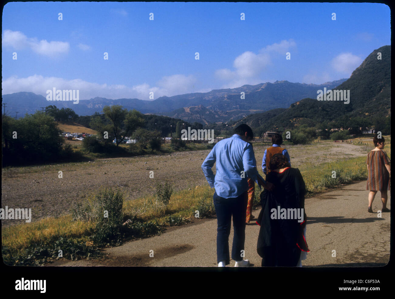 Rennaissance Vergnügen Faire Südkalifornien Hippies der 1970er Jahre Stockfoto
