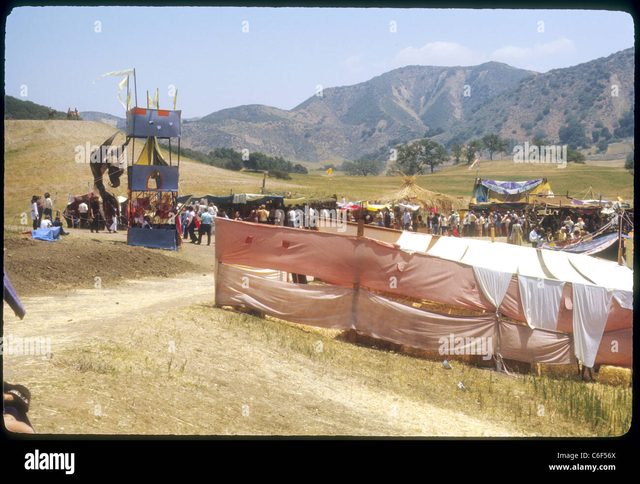 Rennaissance Vergnügen Faire Southern California Hippies der 1970er Jahre insgesamt Agoura hills Stockfoto