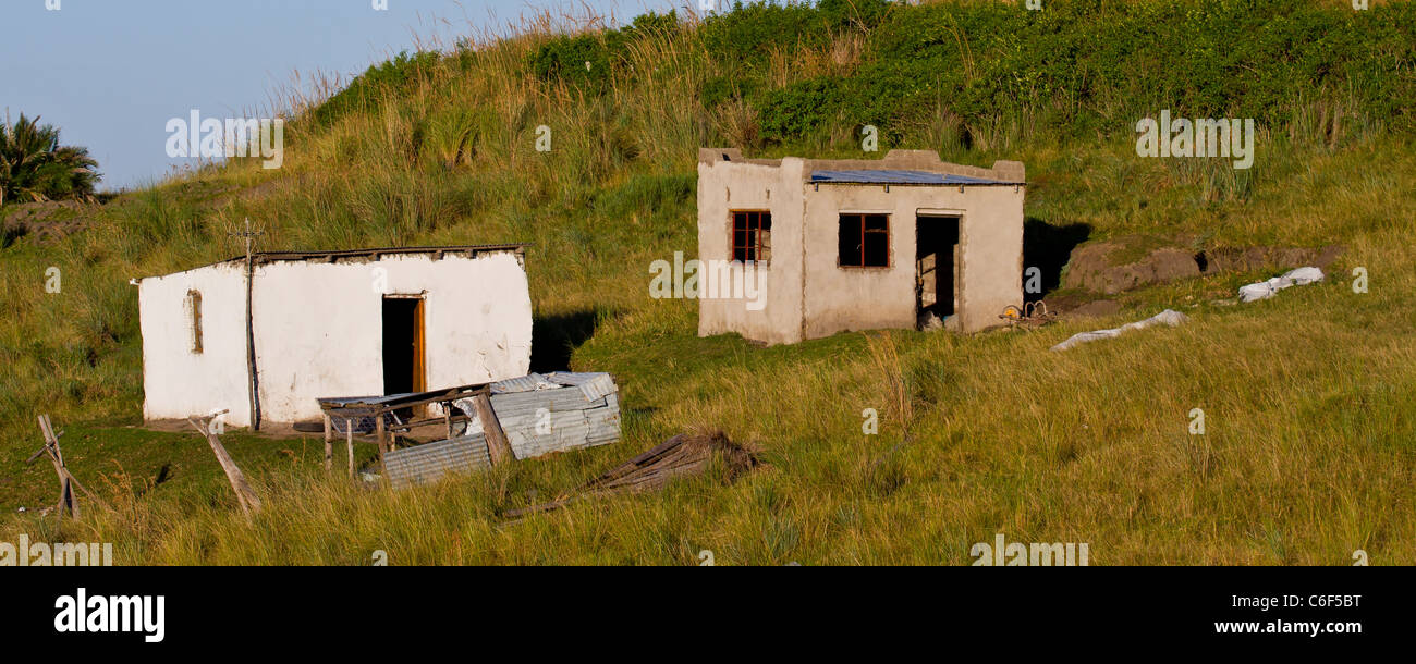 ländliche Wohnung im Osten von Südafrika Stockfoto