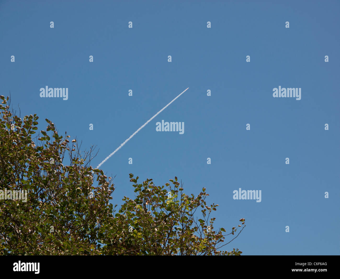 JUNO-Raumschiff startet in Richtung Jupiter auf einer Atlas V-Rakete von Cape Canaveral Air Force Station am 5. August 2011 Stockfoto
