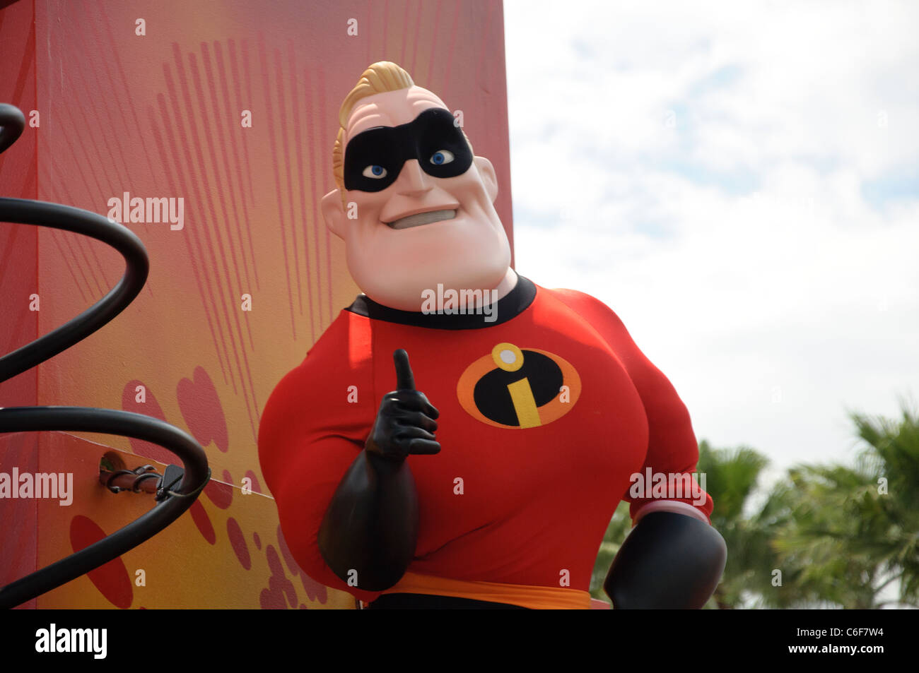 Herr Incredible Walt Disney World Resort Pixar Kumpels Countdown zum Spaß parade Hollywood-Studios Stockfoto