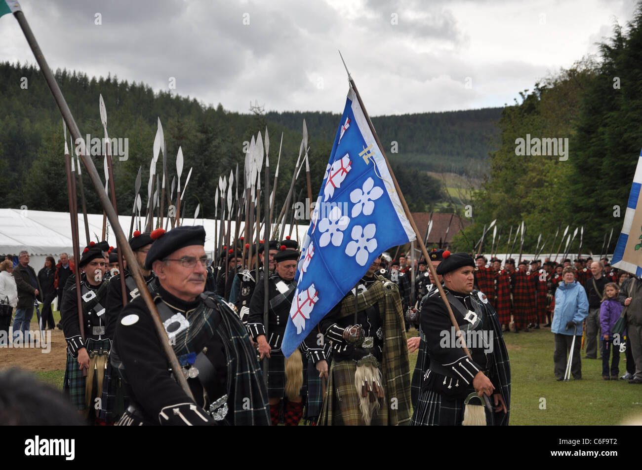 Lonach Gathering, Strathdon 2011 Stockfoto