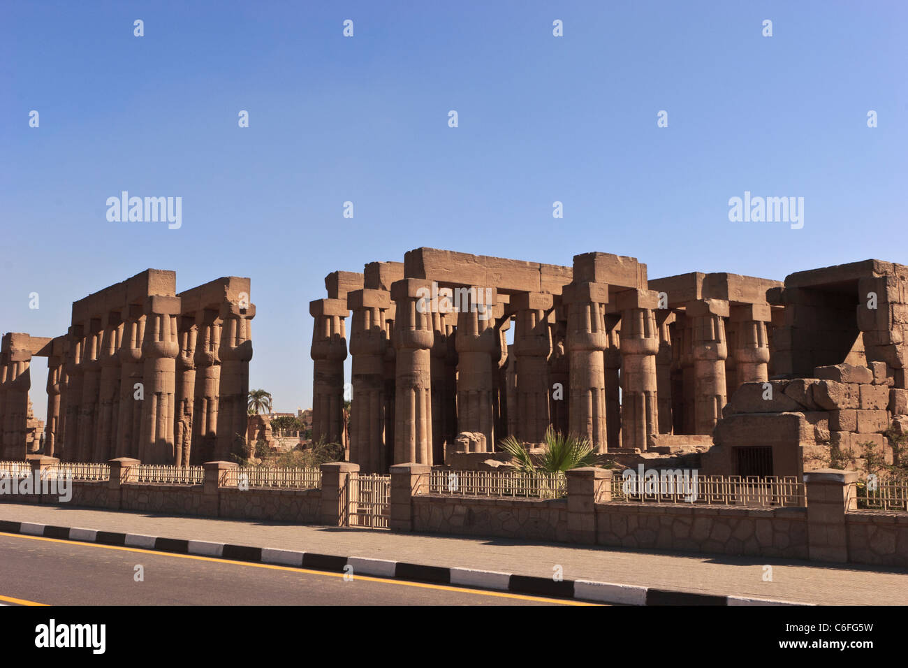Luxor-Tempel, Luxor, Ägypten Stockfoto