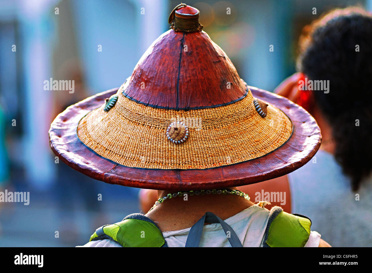 asiatischen, orientalischen Chinesen Hut Hüte Stockfotografie - Alamy
