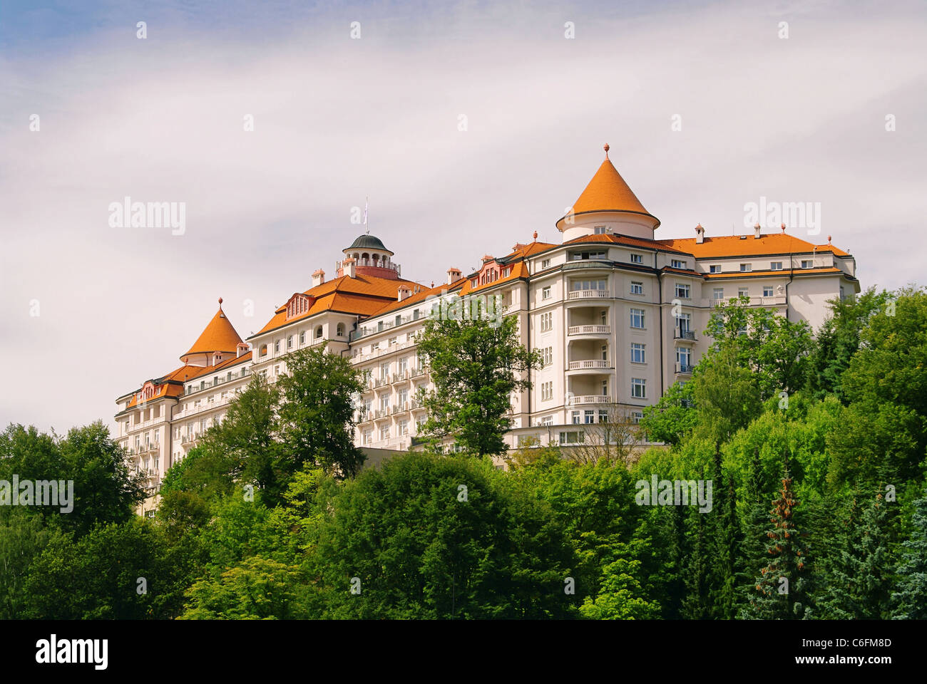 Karlovy Vary Hotel Imperial 01 Stockfoto