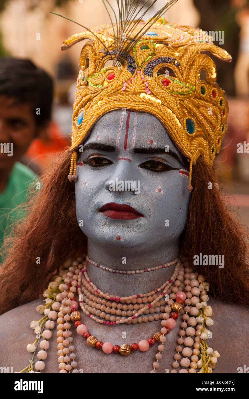 Teej Festival Jaipur Indien Stockfoto