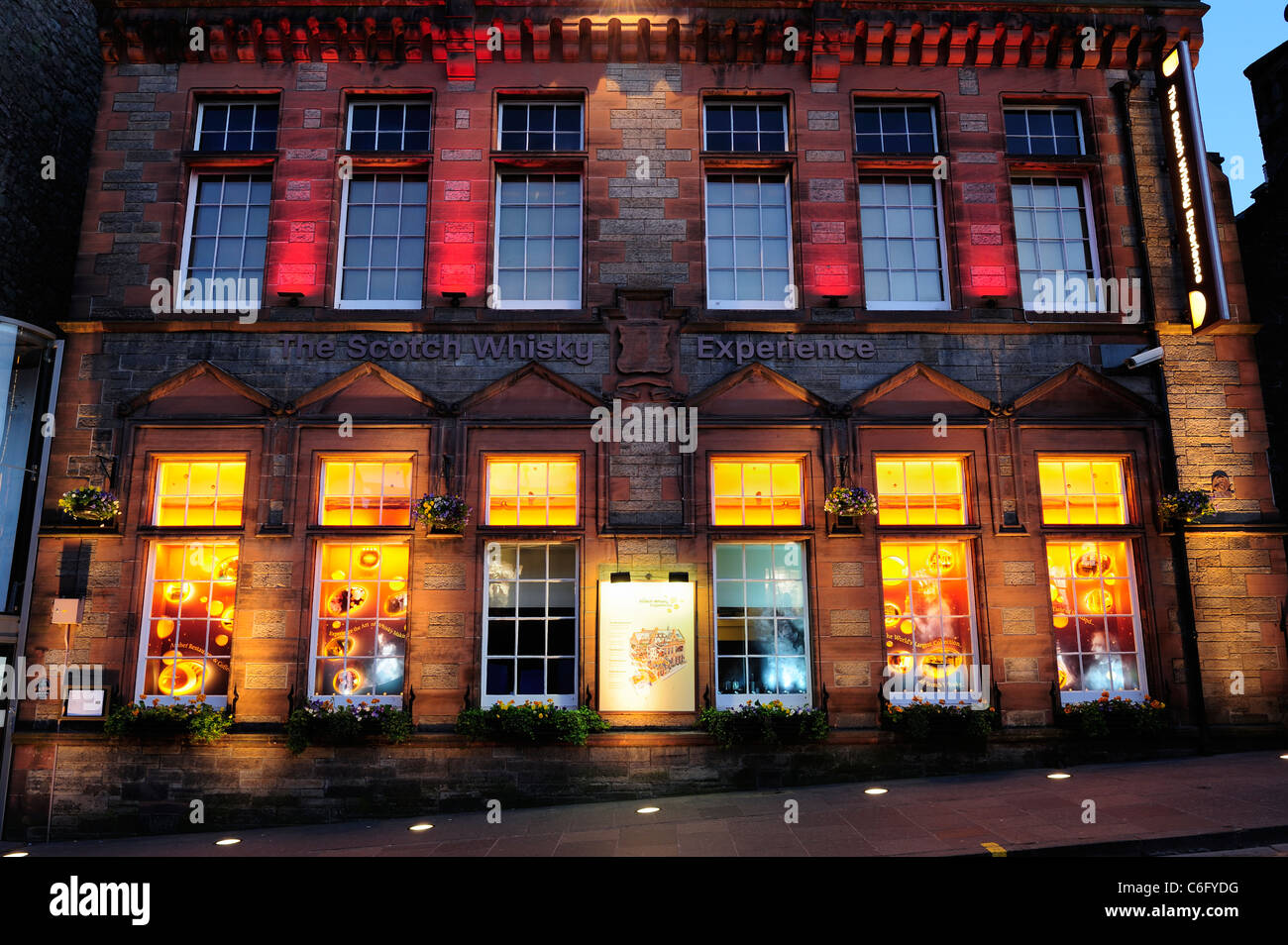 Das Scotch Whisky Experience auf der Royal Mile, Edinburgh, Schottland