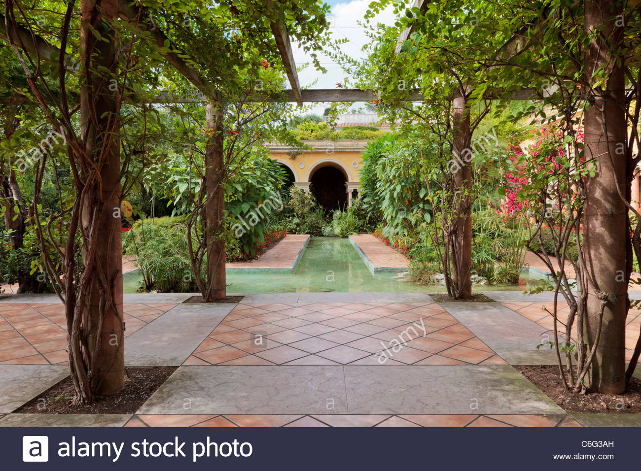 Spanischer Garten Stockfotos und bilder Kaufen Alamy