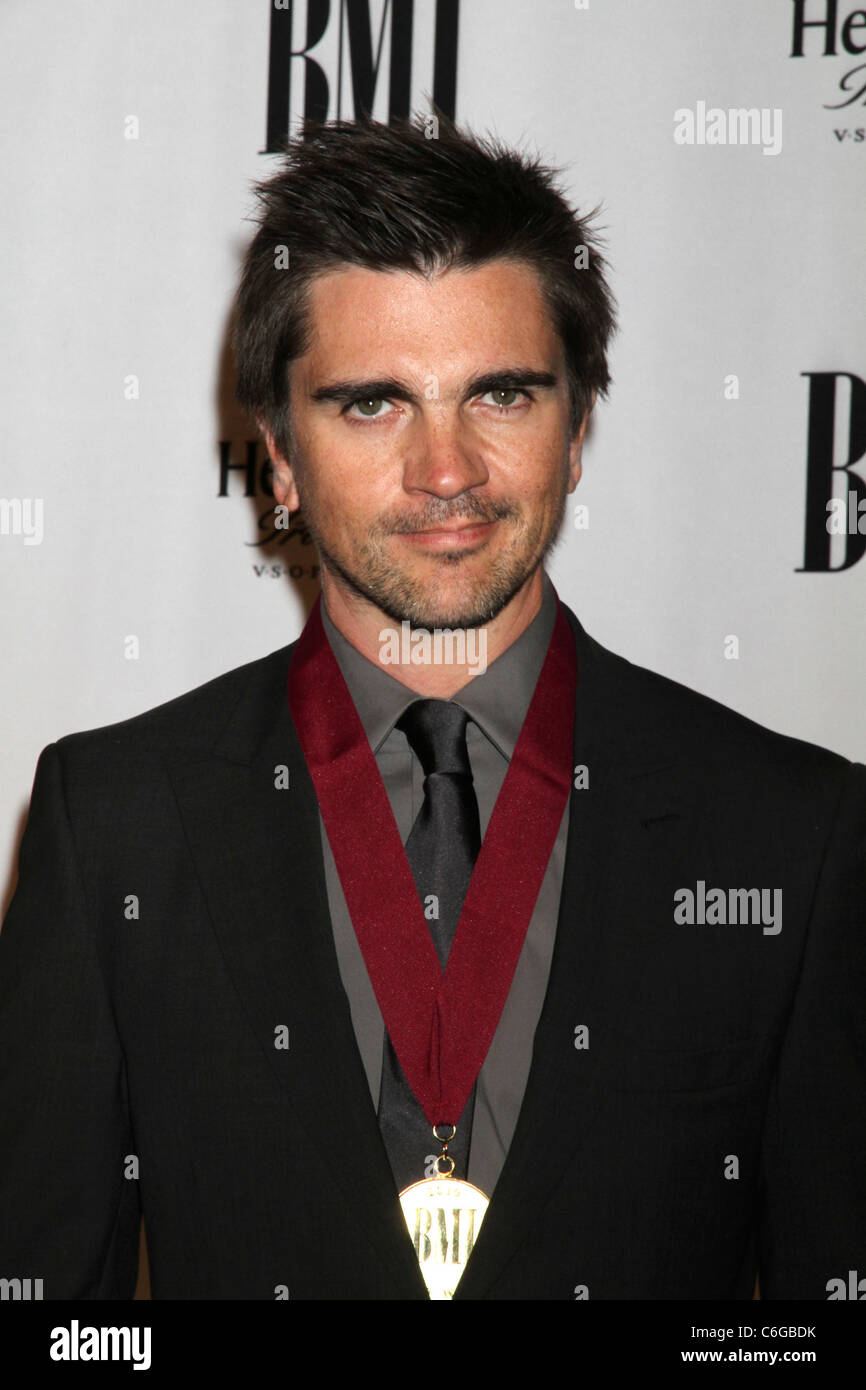 Juanes 17. jährliche BMI Latin Awards 2010 statt im Tower Ballroom im Bellagio Hotel and Casino Las Vegas, Nevada- Stockfoto