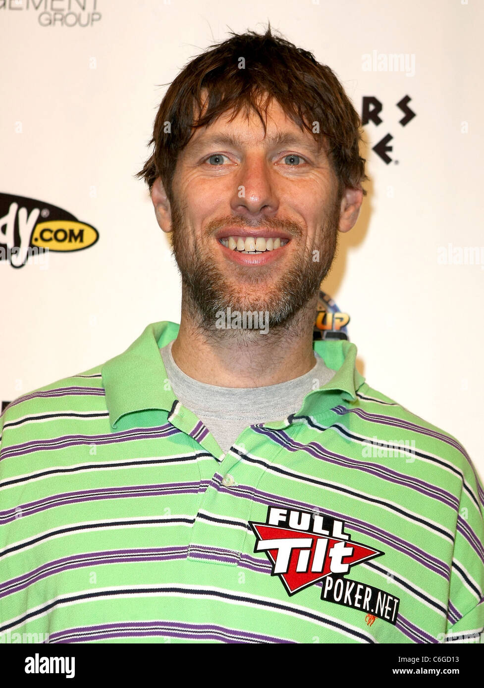 Huck Seed 6. jährlichen National Heads-Up Poker Championship präsentiert von GODADDY.COM bei Pure Nightclub im Caesars Palace Stockfoto