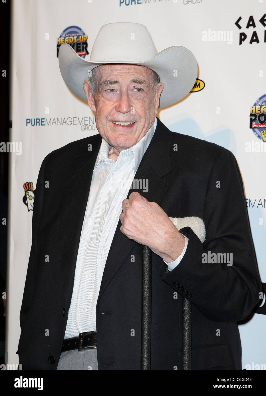 Doyle Brunson 6th Annual National Heads-Up Poker Championship präsentiert von GODADDY.COM bei Pure Nightclub im Caesars Palace Stockfoto