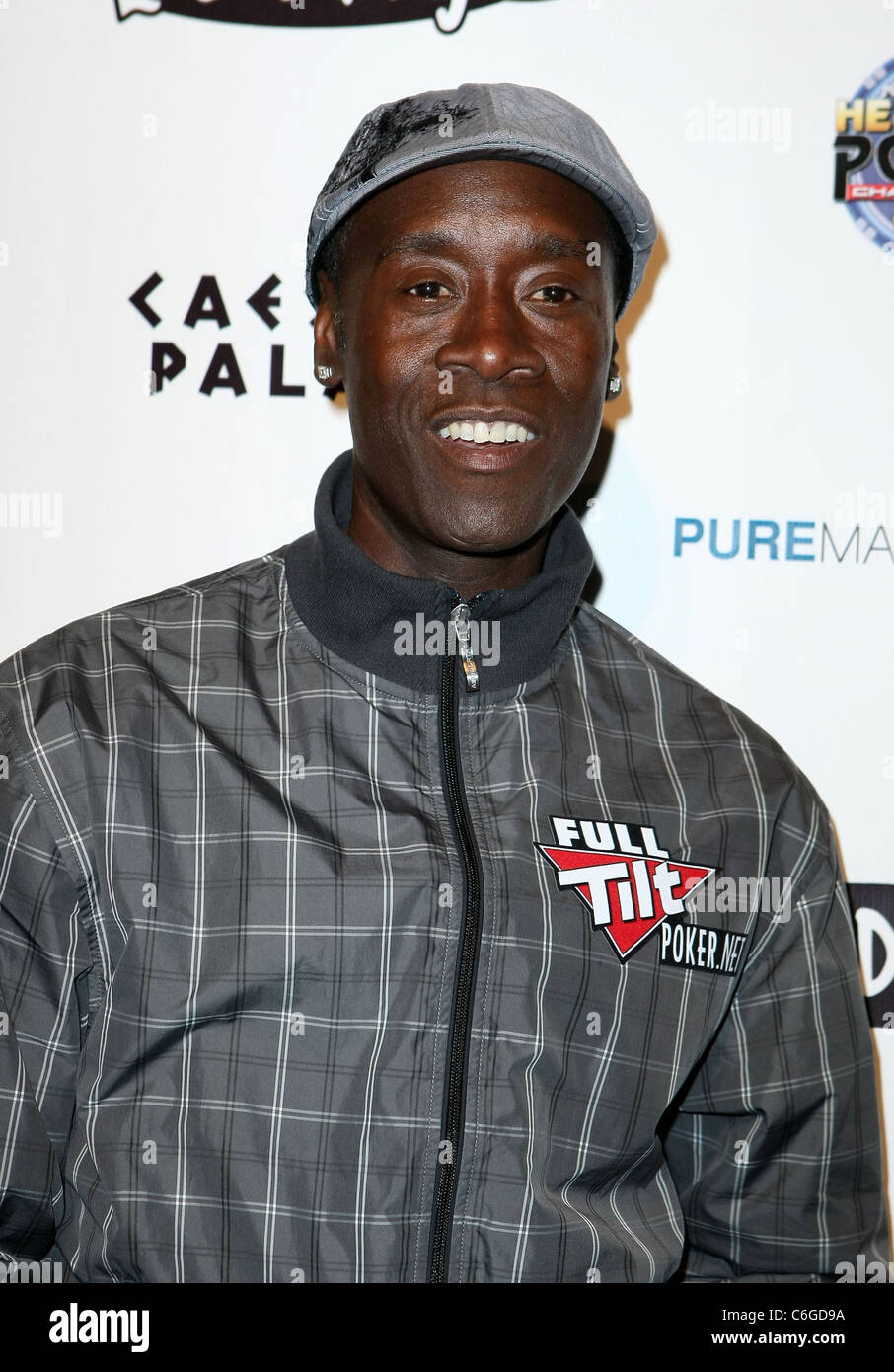 Don Cheadle 6th Annual National Heads-Up Poker Championship präsentiert von GODADDY.COM bei Pure Nightclub im Caesars Palace Stockfoto