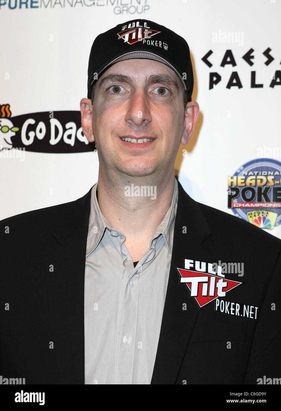 Erik Seidel 6th Annual National Heads-Up Poker Championship präsentiert von GODADDY.COM bei Pure Nightclub im Caesars Palace Stockfoto