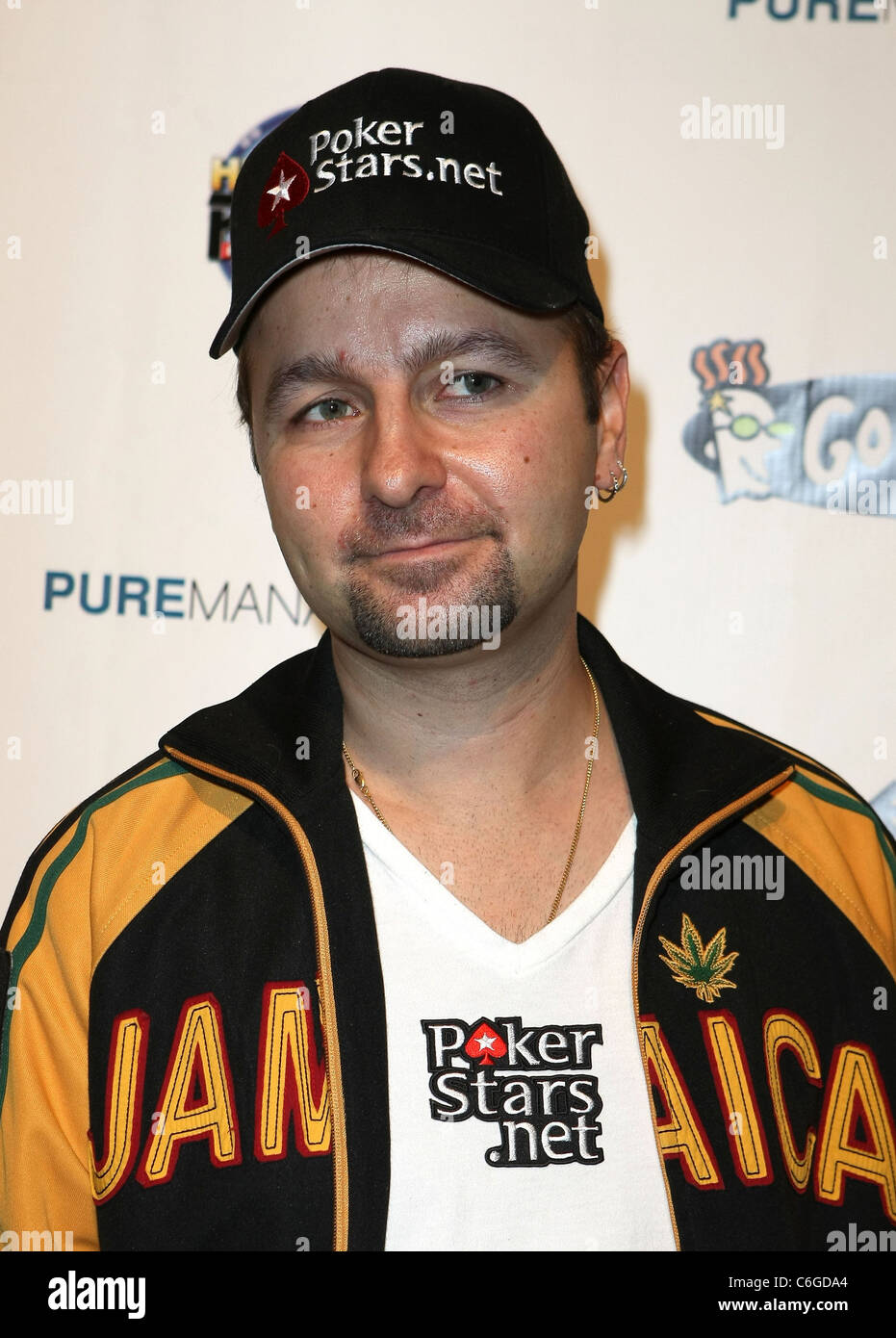 Daniel Negreanu 6th Annual National Heads-Up Poker Championship präsentiert von GODADDY.COM am reinen Nachtklub auf dem Caesars Stockfoto