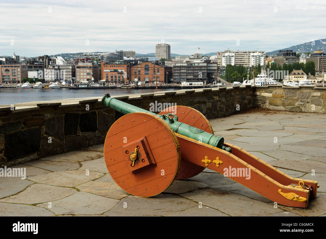 Akershus Schloss, Oslo, Norwegen Stockfoto