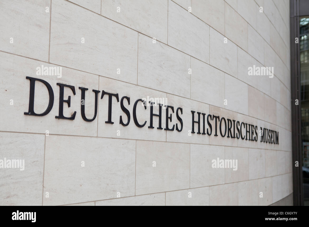 Deutsches Historisches Museum - unten Den Linden, Berlin Stockfoto