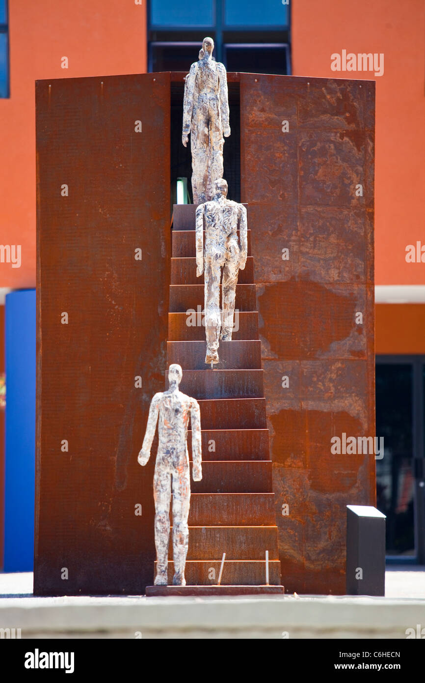 Ausstellung im Nationalmuseum für Anthropologie, San Salvador, El Salvador Stockfoto