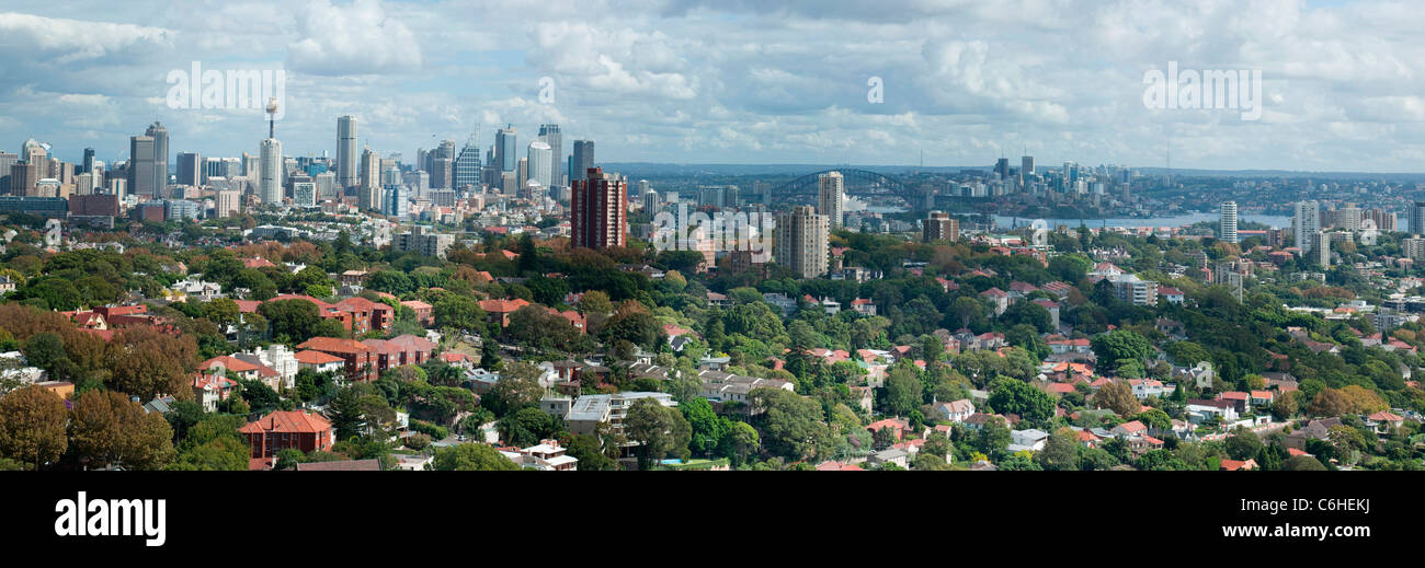 Blick über Sydney Stockfoto