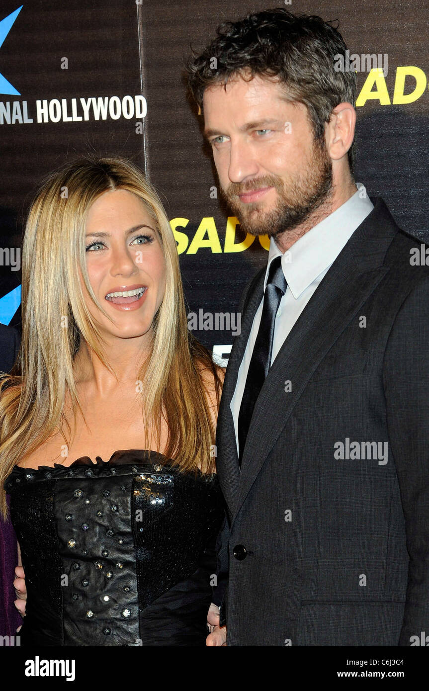 Jennifer aniston und gerard butler Fotos und Bildmaterial in hoher