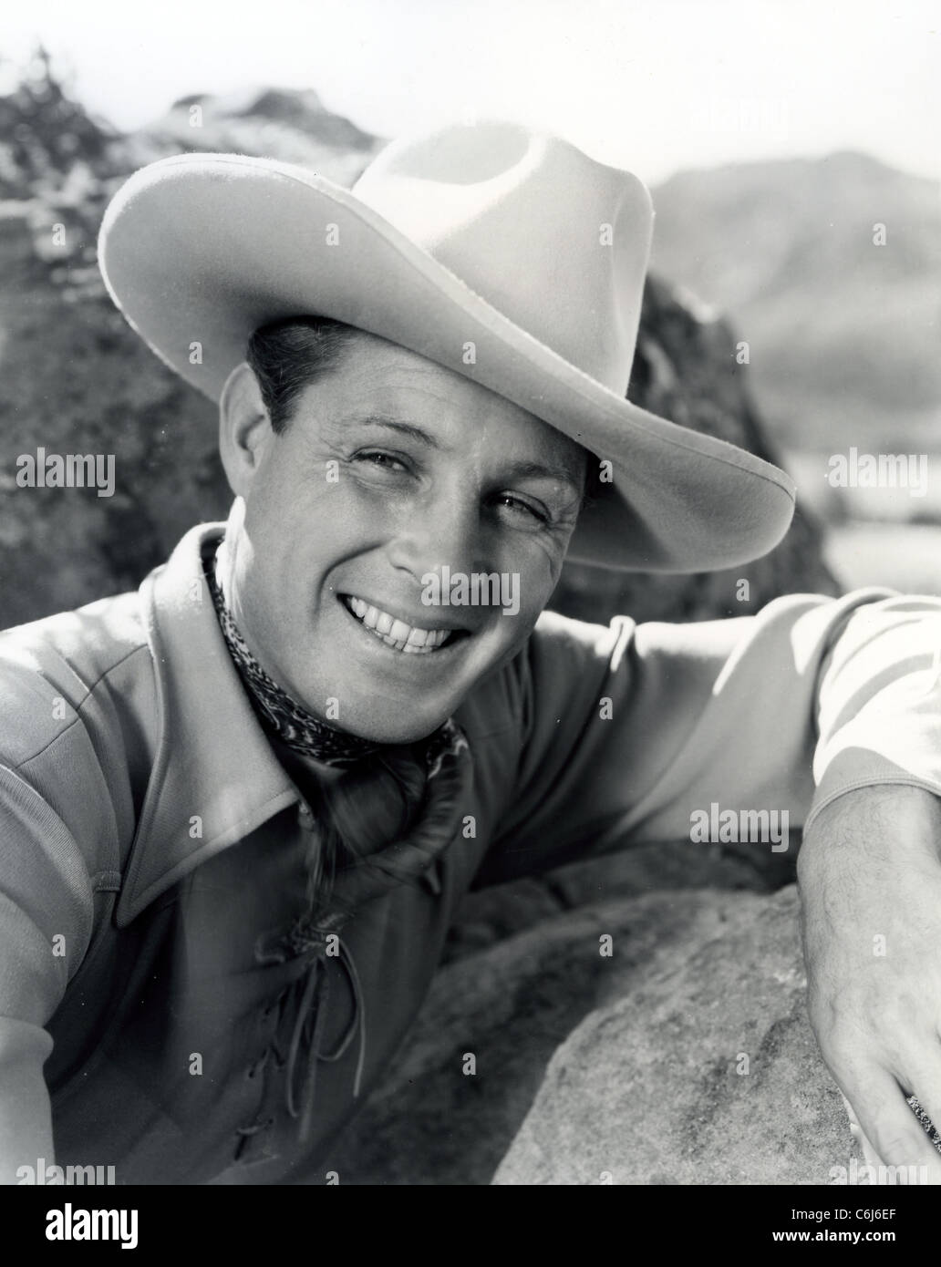 ROBERT LIVINGSTON (19041988) U.S. film Schauspieler in der Regel in