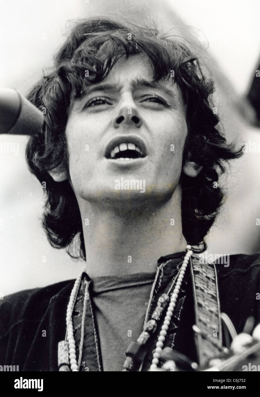 DONOVAN LEITCH Scottish Pop-Sängerin und Komponistin beim Windsor Jazz Festival 1967 Stockfoto