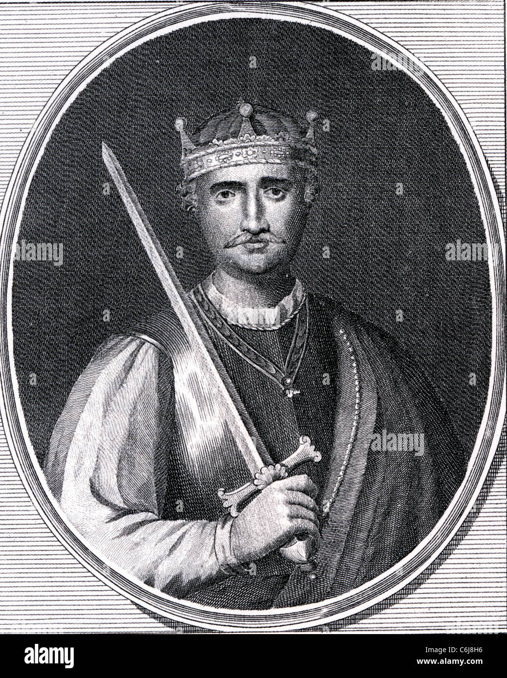 WILLIAM THE CONQUEROR (c 1028-1087) ersten normannischen König von England Stockfoto