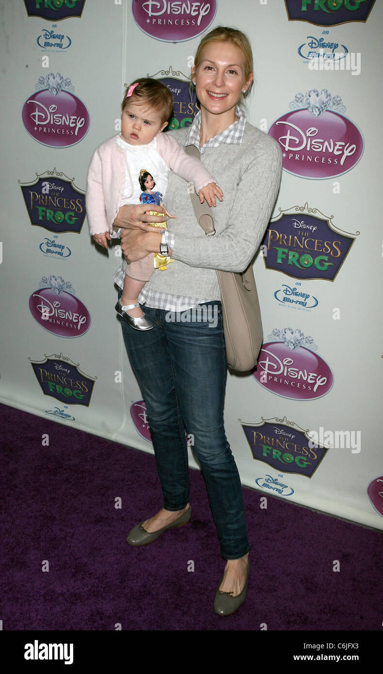 Kelly Rutherford besuchen Sie die offizielle Induktion von Prinzessin Tiana in die Disney Princess Royal Court und Veröffentlichung von "die Stockfoto