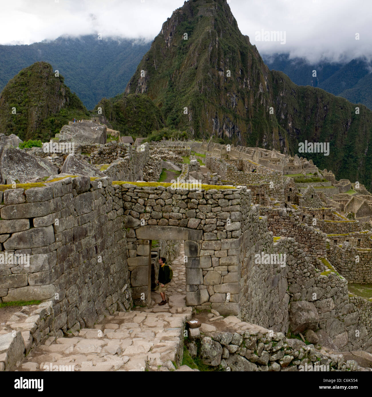 Die verlorene Stadt der Inkas, Machu Picchu, Cusco Region, Peru Stockfoto