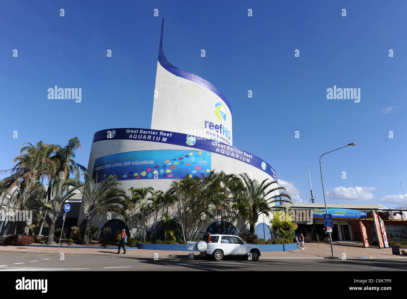 Reef HQ, Flinders Street, Townsville, Queensland, Australien Stockfoto