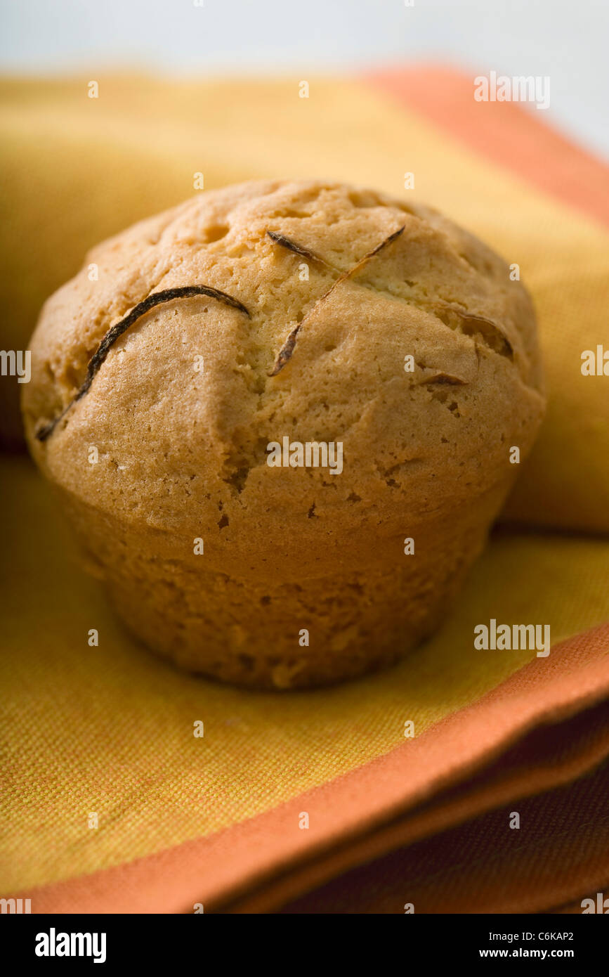 Zitrone muffin Stockfoto
