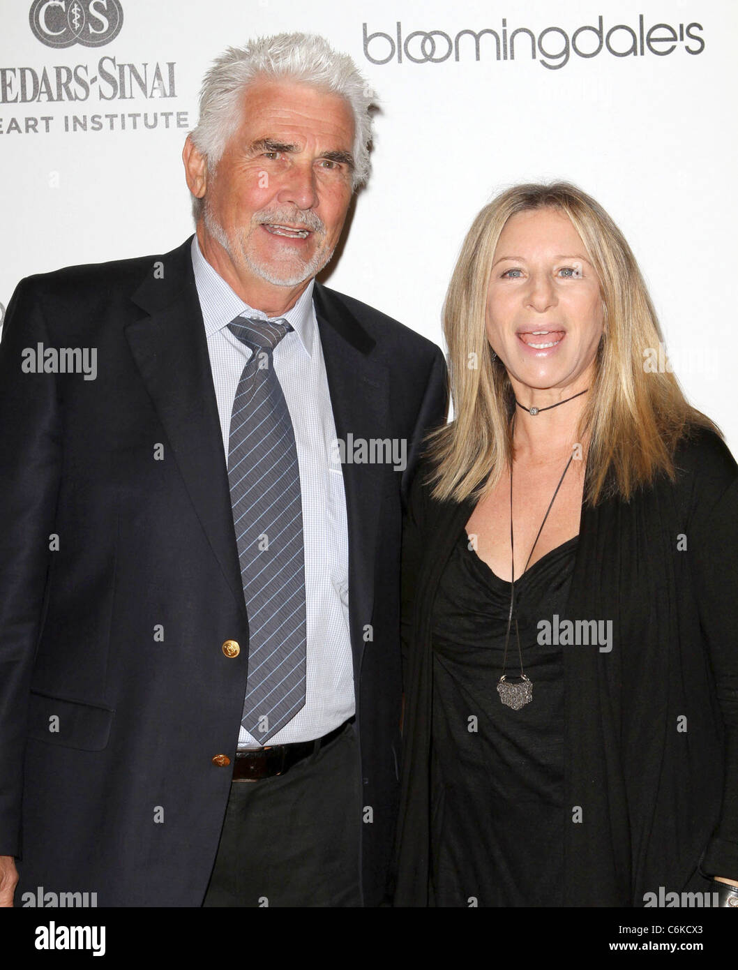 James Brolin und Barbara Streisand Bloomingdaleâ€™ s Gastgeber Pre-opening Gala zugunsten der Unterstützung Cedars-Sinai Heart Institute Stockfoto