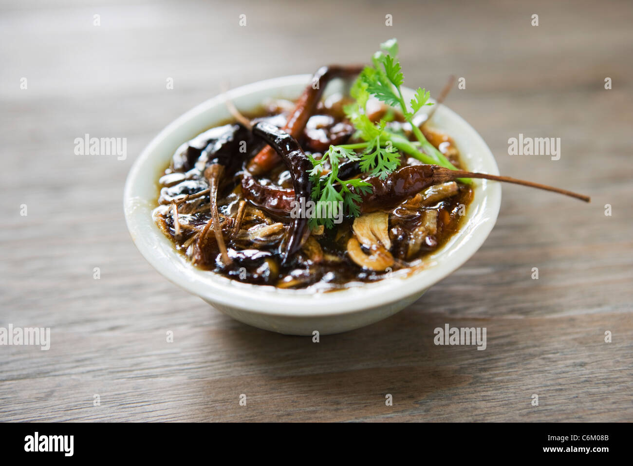 Tamarindensauce Stockfoto