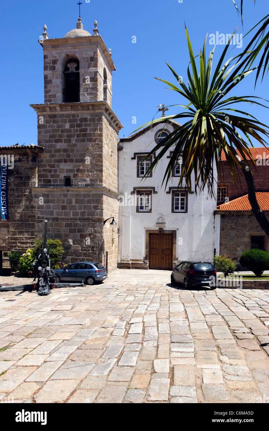 Kirche des ehrwürdigen Orden Tercera - a Coruña, Spanien Stockfoto