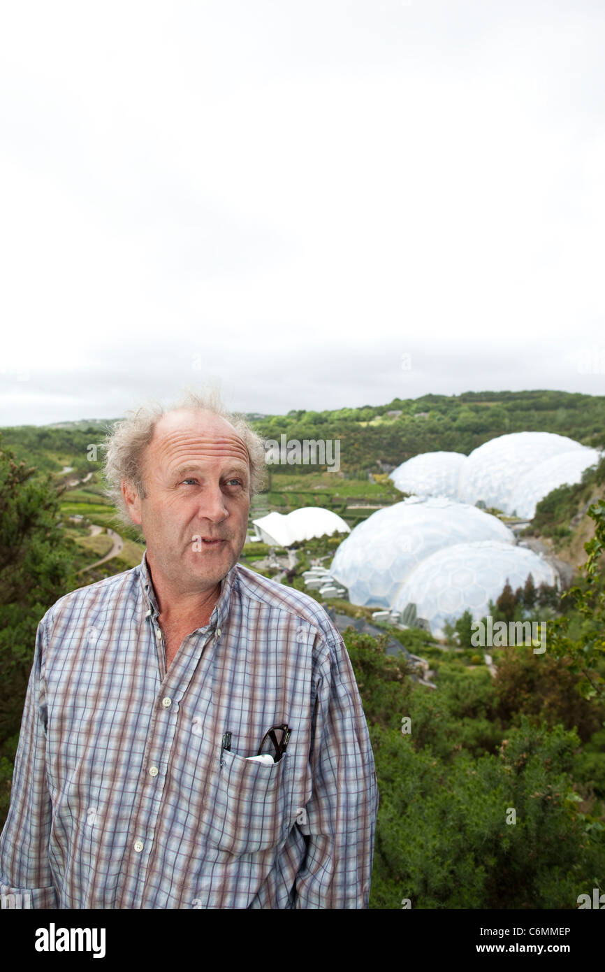 Tim Smit KBE, Holland geborene britische Geschäftsmann, berühmt für seine Arbeiten über das Eden Project. Foto: Jeff Gilbert Stockfoto