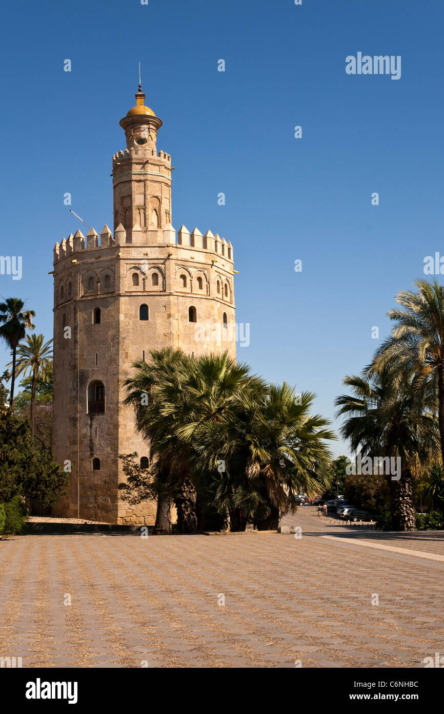 Torre del Oro, Sevilla Stockfoto