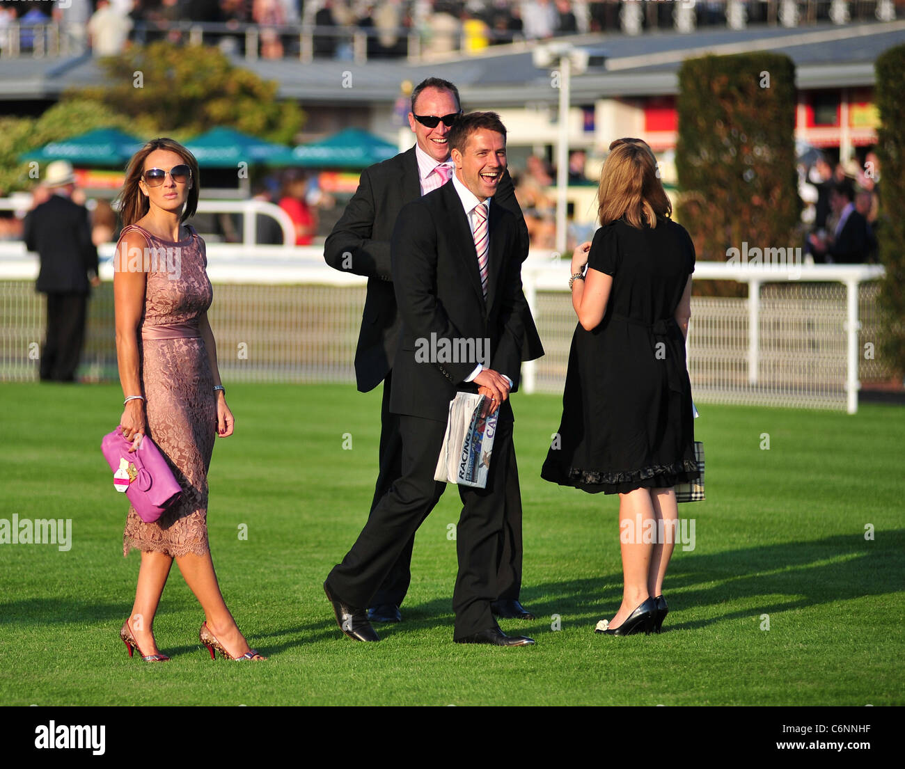 Michael Owen Wife Louise Owen Stockfotos Und Bilder Kaufen Alamy
