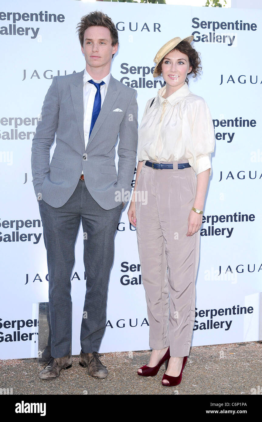 Eddie Redmayne, Serpentine Gallery Sommer Party in den Kensington Gardens - London, England eingetroffen - 08.07.10 Joe Maher Stockfoto