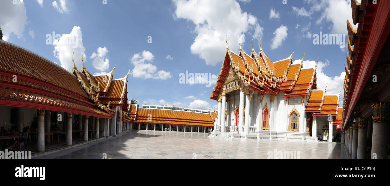 Wat Benchamabophit, Marmortempel, Bangkok Stockfoto