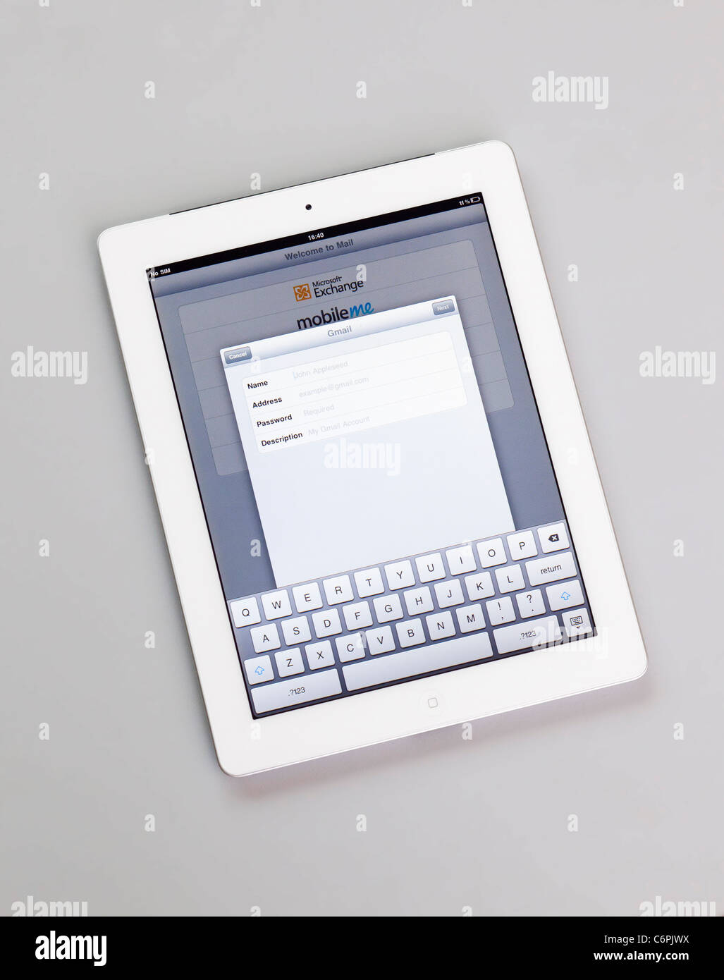Apple iPad 2 Tablet-computer Stockfoto
