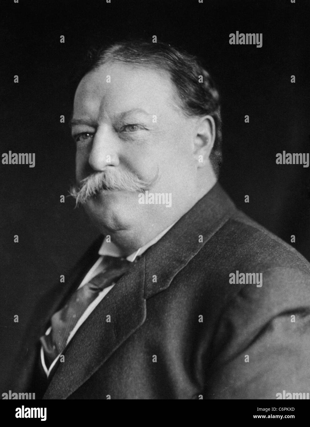 Präsident William Howard Taft, 27. Präsident der Vereinigten Staaten von Amerika, später oberster Richter des Supreme Court 1909 Stockfoto